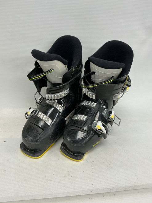Vist Large View of Product Image Which is Used Rossignol COMP JR DH BT 1.0 Boys DH Ski Boot Black 205 MP - J01
