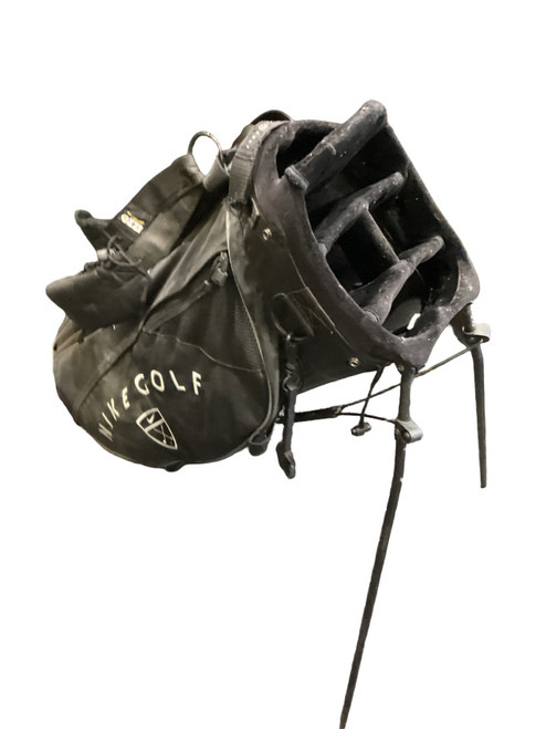 Vist Large View of Product Image Which is Used Nike NIKE GOLF STAND BAG Mens Stand Bag Black