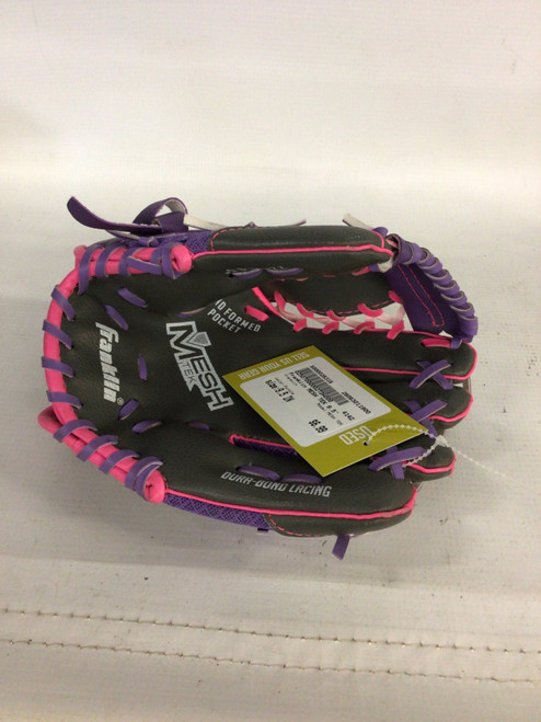 Vist Large View of Product Image Which is Used Franklin MESH TEK BB/SB Glove T-ball Purple 9 1/2"