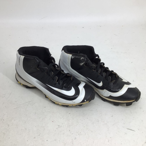 Vist Large View of Product Image Which is Used Nike HUARACHE 2KFILTH KEYSTONE JR 4 BB/SB CLE BB/SB Cleats Black Junior 04