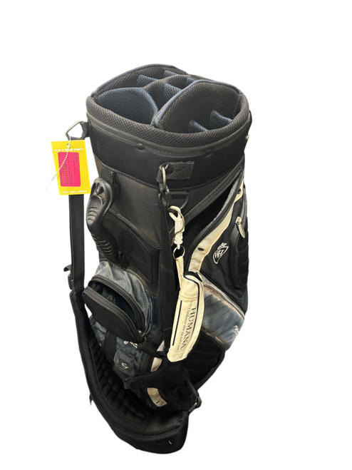 Vist Large View of Product Image Which is Used Walter Hagen Mens Stand Bag Black And Royal Blue