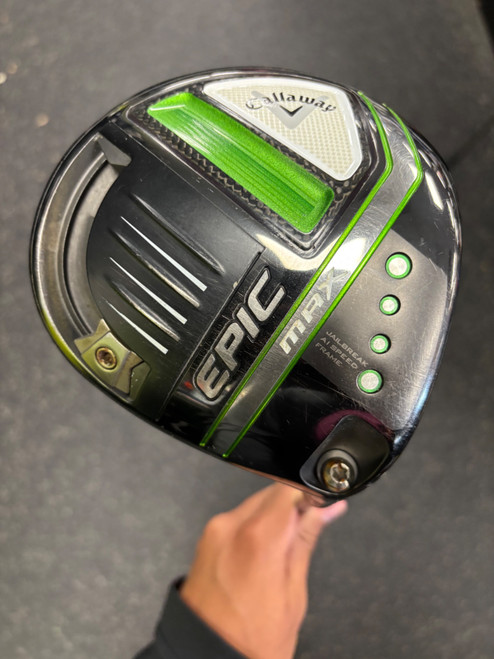 Vist Large View of Product Image Which is Used Callaway CALLAWAY EPIC MAX DRIVER Mens Driver RH 10.5 Degree