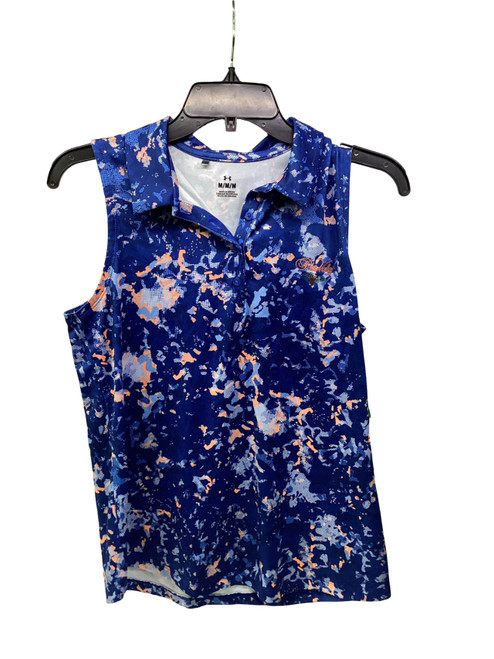 Vist Large View of Product Image Which is Used Under Armour Sleeveless Shirt W Royal Blue MD