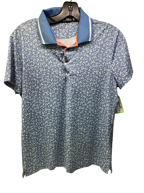 Vist Large View of Product Image Which is Used S.S. Golf Shirt W Carolina Blue LG