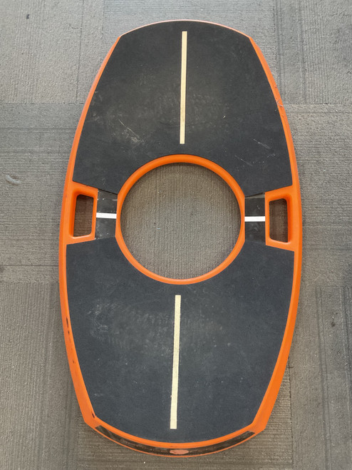Vist Large View of Product Image Which is Used ORANGE PEEL SWING TRAINER Swing Aid Orange