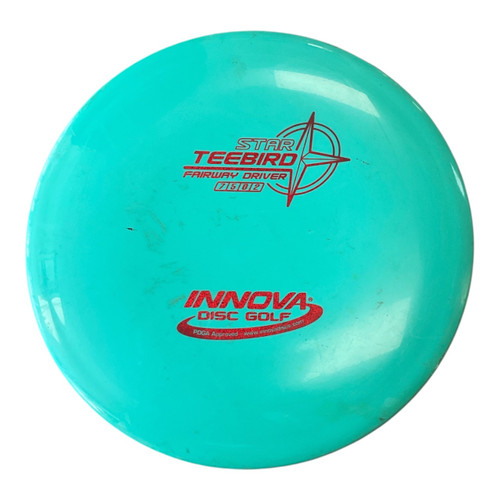 Vist Large View of Product Image Which is Used Innova TEEBIRD Disc Golf Driver Teal 173g