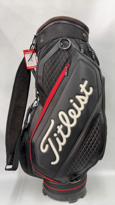 Vist Large View of Product Image Which is Used Titleist STAFF BAG Mens Stand Bag Black