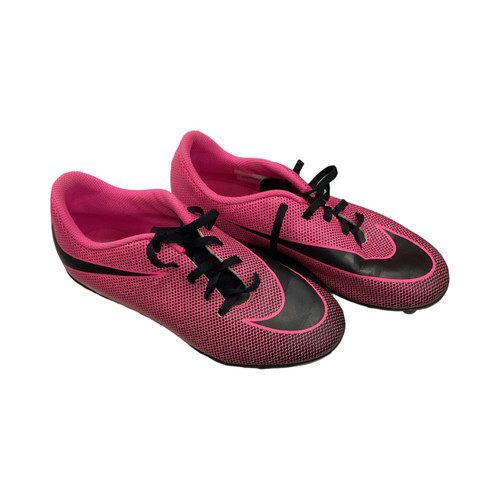 Vist Large View of Product Image Which is Used, Nike Soccer Cleats, Pink, Junior 05.5