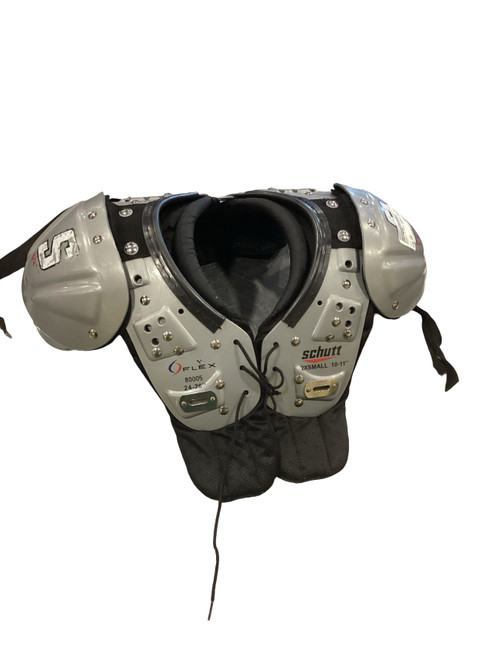 Vist Large View of Product Image Which is Used Schutt Y FLEX 500 FB Shoulder Pads Grey XXS