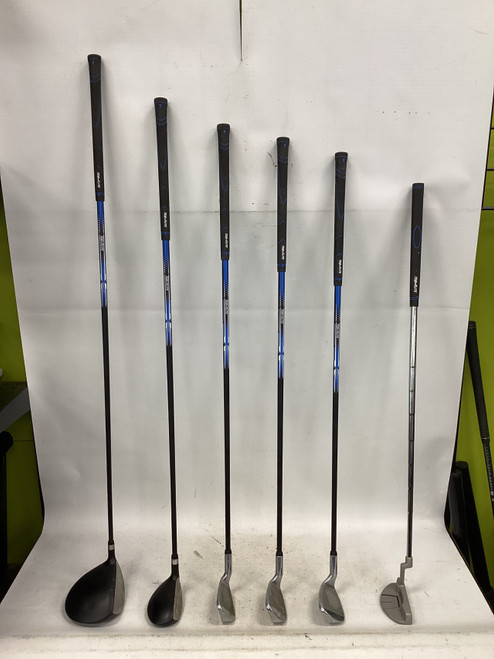 Vist Large View of Product Image Which is Used Top Flite 7 PIECE SET Jr Package Set RH Grey And Royal Blue 7 Piece