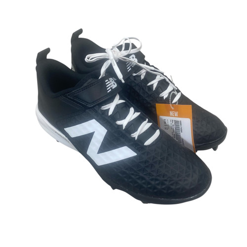 Vist Large View of Product Image Which is Used New Balance MENS MOLDED BB CLEATS BB/SB Cleats Black Senior 12