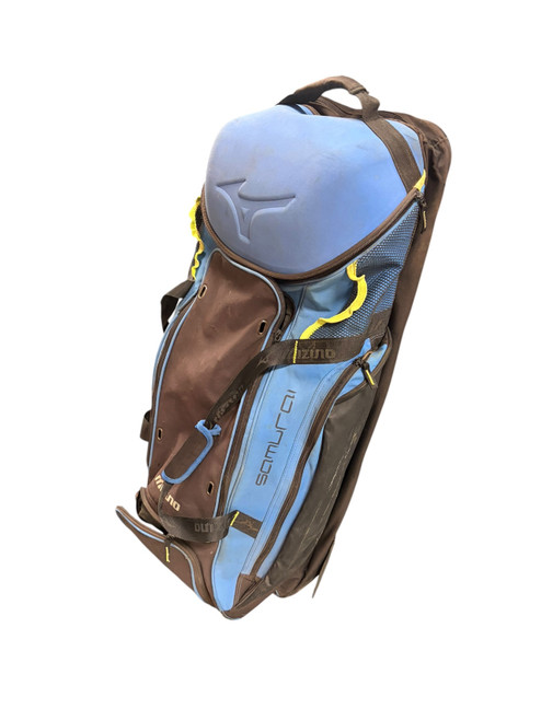 Vist Large View of Product Image Which is Used Mizuno SAMURAI WHEELED BAG BB/SB Player Wheeled Bag None