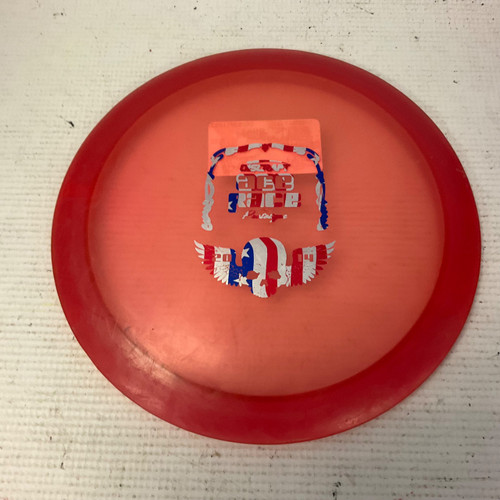 Vist Large View of Product Image Which is Used Discraft ACE RACE Disc Golf Driver Red