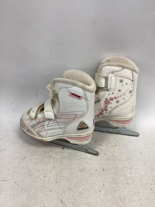 Vist Large View of Product Image Which is Used Jackson SOFTEC SNOWFLAKE Girls Figure Skate White Youth 11.0