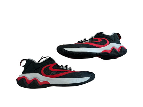 Vist Large View of Product Image Which is Used Nike GIANNIS Basketball Shoes Black And Red Senior 11.5