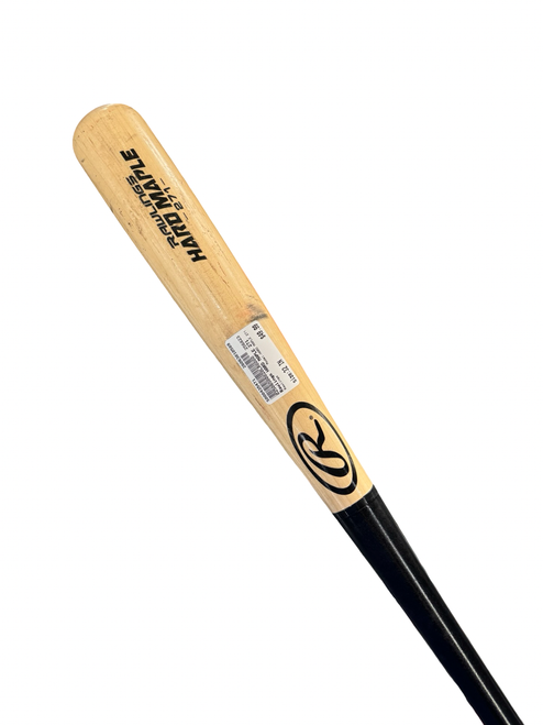Vist Large View of Product Image Which is Used Rawlings HARD MAPLE 271 BB/SB Wood Bat 32"