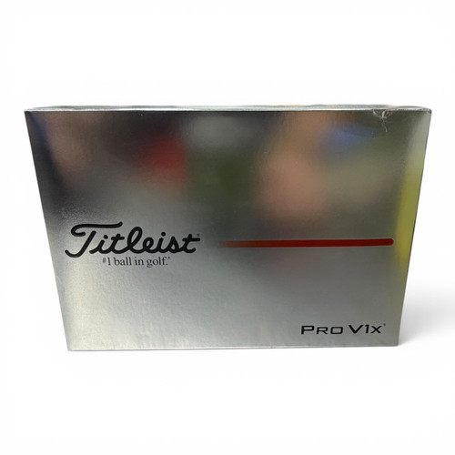 Vist Large View of Product Image Which is NEW Titleist PROV1X 12 Pack - Golf Balls