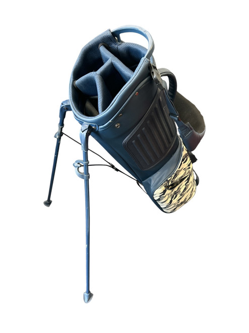 Vist Large View of Product Image Which is Used STITCH STAND BAG Mens Stand Bag Navy Blue