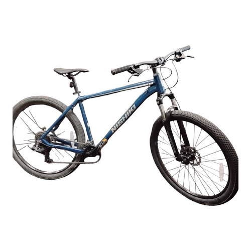 Vist Large View of Product Image Which is Used Nishiki COLORADO 29 Mountain Bike Mens Navy Blue 53-57cm - 21-22" - XL Frame