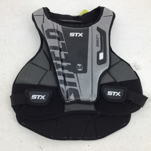 Vist Large View of Product Image Which is Used STX SHIELD 400 SR MD CHEST PROTECTOR LAX Goalie Chest M Black MD