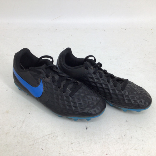 Vist Large View of Product Image Which is Used Nike TIEMPO JR 4 SOCCER CLEATS Soccer Cleats Black Junior 04