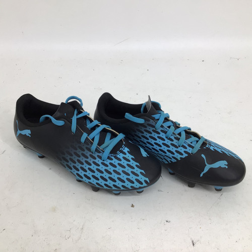 Vist Large View of Product Image Which is Used Puma SPIRIT III FG JR 3 SOCCER CLEATS Soccer Cleats Royal Blue Junior 03