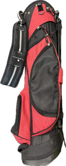 Vist Large View of Product Image Which is Used Mens Stand Bag Red And Black