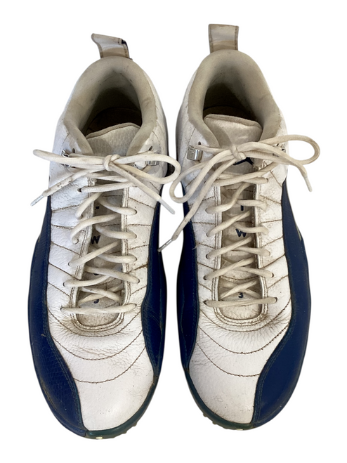 Vist Large View of Product Image Which is Used Mens Golf Shoes White 