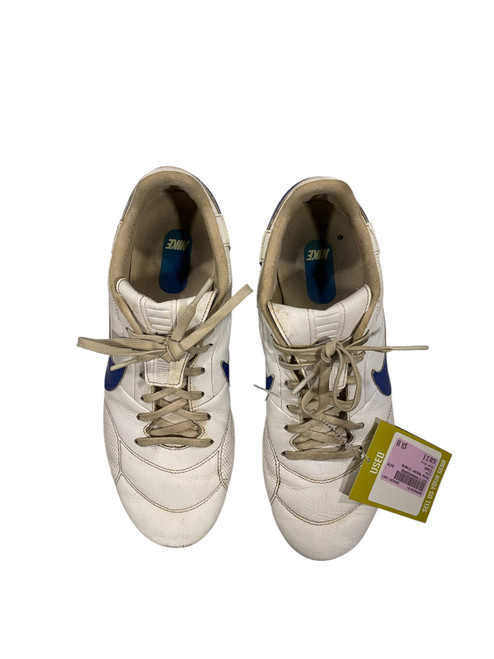 Vist Large View of Product Image Which is Used Nike Soccer Cleats White Senior 8