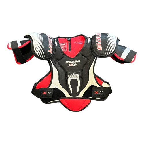 Vist Large View of Product Image Which is Used Bauer VAPOR X5.0 SP Senior Shoulder Pads MD