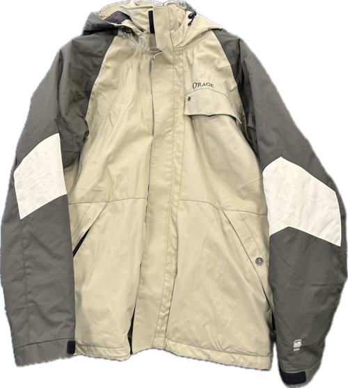 Vist Large View of Product Image Which is Used ORAGE SKI JACKET Outerwear Heavy Jacket M Tan MD