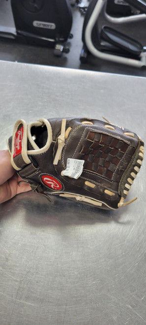 Vist Large View of Product Image Which is Used Rawlings 12 BB/SB Glove RH Throw None 12"