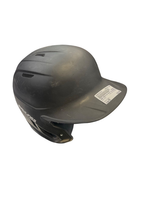 Vist Large View of Product Image Which is Used Rawlings MACH-JR-REVA Batting Helmet No Mask Black MD