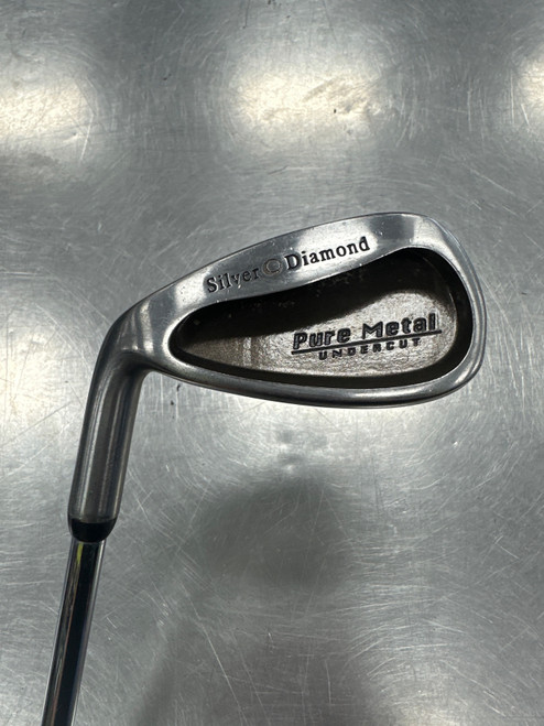 Vist Large View of Product Image Which is Used SILVER DIAMOND PURE METAL Mens Individual Iron LH 5 Iron