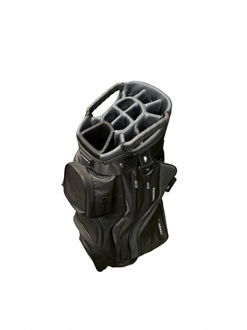 Vist Large View of Product Image Which is Used Maxfli HONORS 14 WAY CART BAG Mens Cart Bag Black