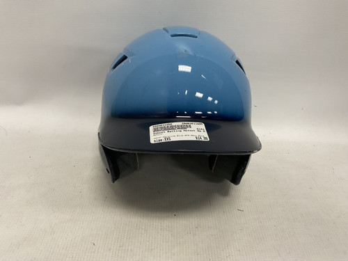 Vist Large View of Product Image Which is Used Schutt Batting Helmet No Mask Carolina Blue And Navy Blue XXS