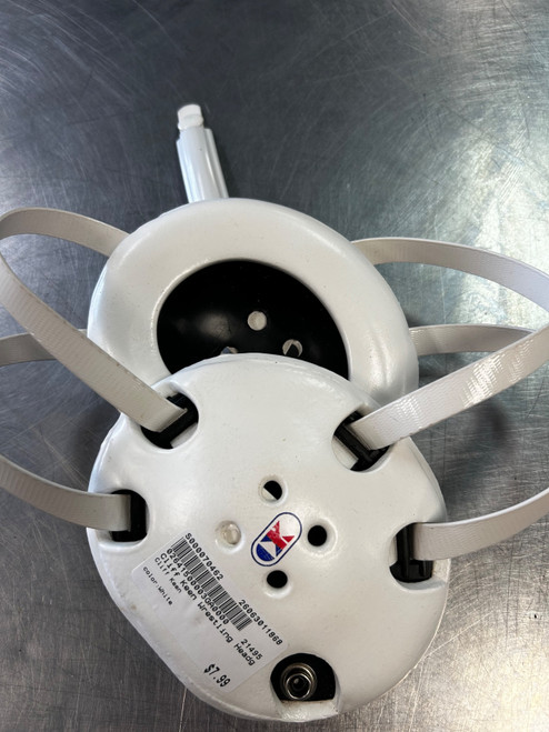 Vist Large View of Product Image Which is Used Cliff Keen Wrestling Headgear White