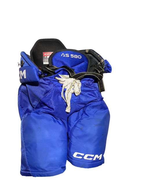 Vist Large View of Product Image Which is Used CCM AS 580 Junior Pant Royal Blue SM