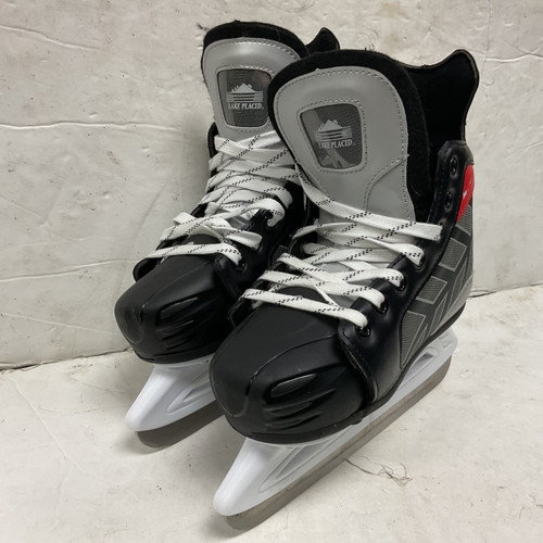 Vist Large View of Product Image Which is Used Lake Placid WIZARD 400 ADJ 13-3 Youth Hockey Skate Adjustable