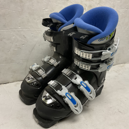 Vist Large View of Product Image Which is Used Nordica GP TJ Boys DH Ski Boot Black 190 MP - Y12