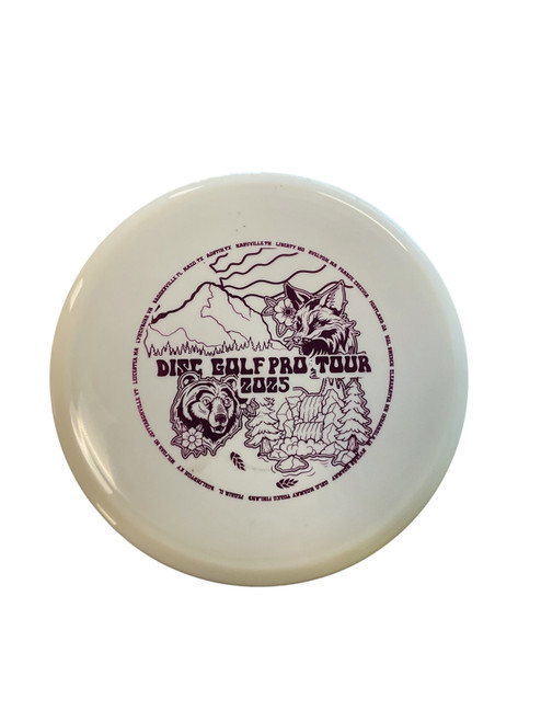 Vist Large View of Product Image Which is Used Discmania DGPT 2025 MD-1 Disc Golf Mid Range White