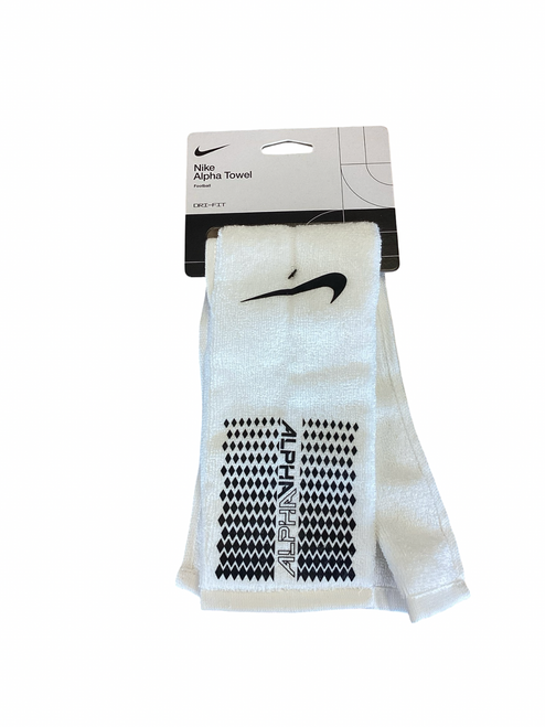 Vist Large View of Product Image Which is New Nike alpha towel white