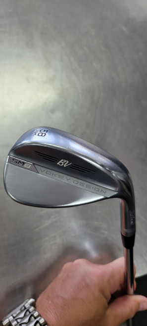 Vist Large View of Product Image Which is Used Titleist SM8 58 14K Golf Wedge Mens RH 58 Degree