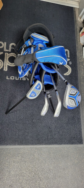 Vist Large View of Product Image Which is Used Callaway XJ 4 PIECE Jr Package Set RH Navy Blue 4 Piece