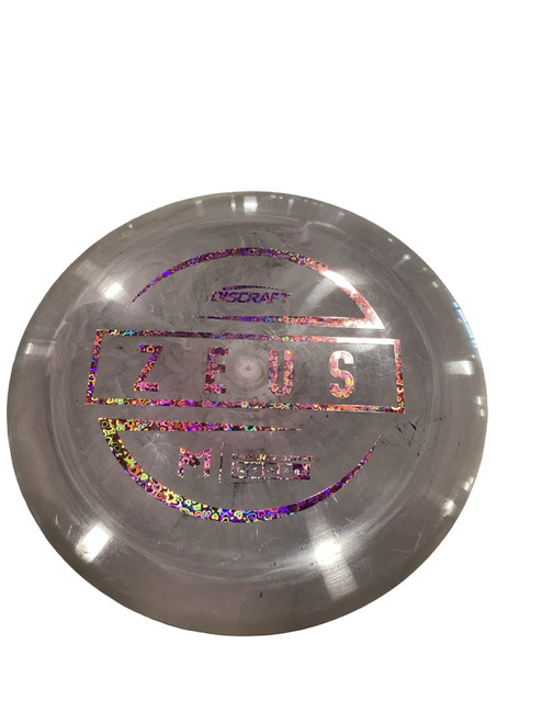 Vist Large View of Product Image Which is Used Discraft ZEUS Disc Golf Driver Purple