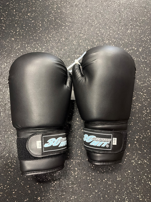 Vist Large View of Product Image Which is Used 30 MINUTE HIT Boxing Gloves Black Junior