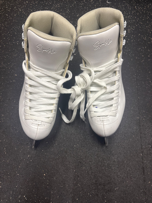 Vist Large View of Product Image Which is Used Riedell SPARKLE WomensFigure Skate White Senior 5