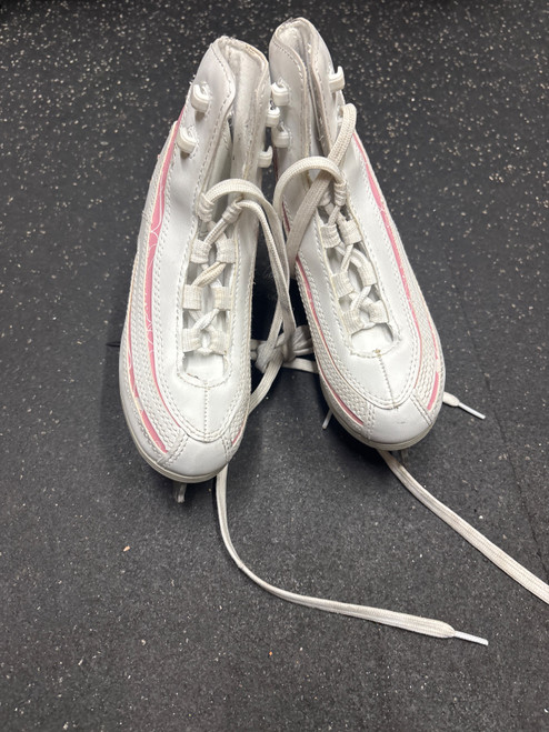 Vist Large View of Product Image Which is Used American Athletic FIGURE SKATES Girls Figure Skate White Junior 01