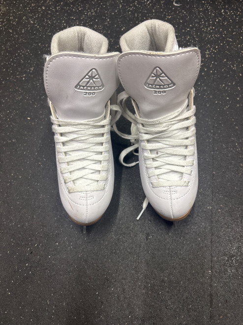 Vist Large View of Product Image Which is Used Jackson 200 WomensFigure Skate White Senior 4