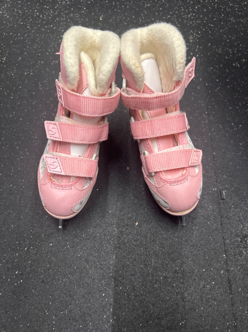 Vist Large View of Product Image Which is Used Jackson SOFTEC Girls Figure Skate Pink Youth 11.0